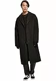 Urban Classics Herren Long Coat Black, M