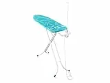 Leifheit Bügeltisch Air Board M Compact Plus, Bügelfläche 120 x 38 cm, höhenverstellbar, Bügelbrett mit Zwei-Seiten-Bügeleffekt, platzsparend verstaubar, geeignet für Bügeleisen und Dampfbügeleisen