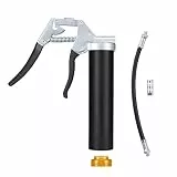 Pressol easyFILL 400 M 10 x 1 (mit 10x Fettfolgekolben, Füllvolumen 400 g Kartuschen, Fördervolumen 1,1 cm³ / Hub, inkl. Panzerschlauch, ergonomischer Handgriff) 14700001