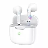 Bluetooth Kopfhörer, Kopfhörer Kabellos Bluetooth 5.4 mit 6 ENC Mikrofon, In Ear kopfhörer Bluetooth mit HiFi Stereo Tiefer Bass, Herausragender Sound, 50 Std Spielzeit, IPX7 Wasserdicht Ohrhörer