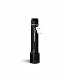 Ledlenser P7R Core | 2020 | Allround Taschenlampe LED | 1400 Lumen | aufladbar mit Lithium Akku | wasserdicht IP68 | Fokussierbar | 300m Leuchtweite | bis zu 90 Std. Laufzeit | USB Magnetladekabel