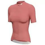 Lo.gas Radtrikot Damen Kurzarm,Fahrradtrikot Rennrad Trikot Atmungsaktiv Frauen Fahrrad Shirt Sommer Fahrradjacke Radfahren Top Mit 3 Taschen S korallenrosa