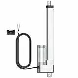 Justech Linearantrieb 3000N/660LBS 200mm/8in Hub max Lineartechnik-Aktuatoren, DC 12V-Motor für elektronische, Medizinische, Elektrische Türöffner und Automatisier