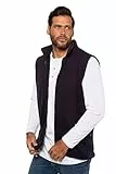 JP 1880 Herren Fleeceweste Jacke, Dunkel Marine, 8XL EU