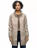 Street One Damen Mantel mit Strickdetails