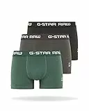 G-STAR RAW Herren Classic Trunk Color 3-Pack, Mehrfarben (gs Grey/Asfalt/Bright Jungle D05095-2058-8529), M