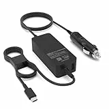 12V/24V 100W Universal KFZ USB C Ladegerät netzteil für Lenovo Asus Dell HP Acer Dell Msi Microsoft Surface Razer MacBook, mit Zigarettenanzünder Adapter DC Auto Charger Ladekabel mit USB Port