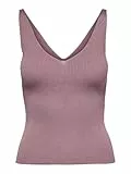 JDY Damen JDYNANNA S/L KNT NOOS Top, Wistful Mauve, M