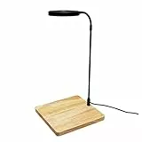 POHOVE LED-Aquarium-Licht, 10 W, Vollspektrum-LED-Licht mit Bambusbrett, Nano-Aquarium-Licht, USB-betrieben, Bett ein Aquarium-Licht für Topfpflanzen, Sukkulenten, Miniaturlandschaft