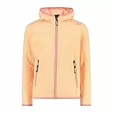 CMP - Kid G-Jacke mit fester Kapuze, Melone-Pfirsich-Weiß, 164
