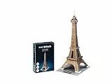 Revell 3D Puzzle Paris Eiffelturm I 39 Teile I 2 Stunden Bauspaß für Kinder und Erwachsene I ab 10 Jahren I Das höchste Gebäude der französischen Hauptstadt selber zusammenbauen, Mittel