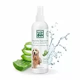 MENFORSAN Pfoten- und Ballenreiniger für Hunde | Hygiene beim Betreten von Sofa und Bett | Spray für Jede Rasse | Mit 100% natürlicher Aloe Vera | Veganes Produkt | 125 ml