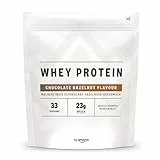 Amazon-Marke: Amfit Nutrition Molkeproteinpulve, Schokolade-Haselnuss, 33 Portionen (1er Pack)