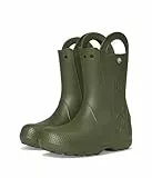 Crocs Unisex Kinder Handle It Rain Boot K Stiefel, Army Green, 28/29 EU