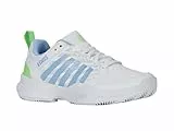 K-Swiss Damen Court Express 2 Tennis Shoe, WHT/Dutch Canal/Green, 41 EU
