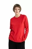 DeFacto Damen Strickmode - Stilvolle Strickpullover Blusen & Tuniken für Damen - Auswahl an Pullover - Feinstrickpullover Strickjacken und Pulli