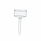 Sandra Rich, 12 STÜCK Teelichthalter tealight Holder H10cm/4,5cm Stick Clear CH4004-10 (12 STÜCK)