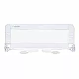 Dreambaby F719 Phoenix Bettgitter Rausfallschutz, mit Umklappfunktion & transportables Bettgitter – geeignet für flache Betten bis zu King Size Matratzen – Abmessungen 110cm breit x 45,5cm hoch – Weiß
