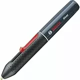 Bosch Akku Heißklebestift Gluey Smoky Grey (mit 20 Klebesticks, Grau, im Karton)