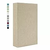 Vienrose Fotoalbum, traditionell, 10 x 15 cm, 300 Hüllen, Leineneinband, großes Format, für Familie, Baby, Hochzeit