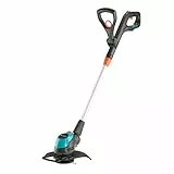 Gardena Akku-Trimmer EasyCut 23/18V P4A ohne Akku: Rasentrimmer mit 230 mm Schnittkreis, Verstellbarer Griff, Pflanzenschutzbügel und Stielneigungsverstellung (14700-55)