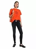 Cross Jeans Damen Jeans Alan - Skinny Fit - Grau - Anthrazite W27-W36 Stretch, Größe:29W / 34L, Farbe:Anthrazite 307