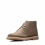 Clarks Herren Bushacre 3 Chukka-Stiefel, Sand Suede, 46 EU
