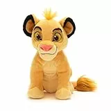 Disney Store Offizieller Simba Mini-Bohnenbeutel aus Der König der Löwen, 18 cm, Kuscheliges Plüschtier für Kinder, Geeignet ab Geburt