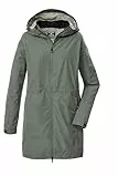 killtec Damen Funktionsparka/Parka wasserdicht mit Kapuze KOS 35 WMN PRK, sage, 40, 43936-000