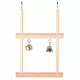 Trixie 5822 Trapezschaukel, doppelt, Holz, 12 × 20 cm