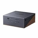UGREEN Maxidok Thunderbolt 5 Docking Station, Revodok 17-in-1 TBT5 Dock, 120Gbps Datentransfer, 8TB M.2 NVMe SSD, Single 8K/Dual 6K@60Hz, 140W Aufladen, 2.5GbE, Kühlsystem für TBT5/4-Laptops