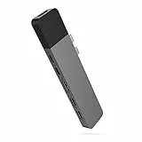 Hyper - HyperDrive NET 6-in-2 Hub für USB-C für MacBook Pro/Air - HDMI 4K60Hz HDR, USB-C 40Gbps 100W PD, USB-C 5Gbps 60W PD, 2 x USB-A 3.0, Gigabit Ethernet - Grau