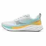 XTEP Laufschuhe Herren Extra Breit, Joggingschuhe Herren Extra Weite, Running Schuhe Breite Füße, Jogging Schuhe Gedämpft Atmungsaktive Fitness Gym Sportschuhe, Grün, 45