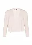 Comma Feinstrick-Cardigan mit Ajour-Detail
