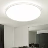 EASY EAGLE LED Deckenleuchte 50CM, Rund Deckenlampe 4000k 52W, Modern Badezimmer Lampe Led Panel Küchenlampe für Flur Schlafzimmer Balkon Wohnzimmer Küche Keller