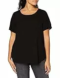 Only Carmakoma Damen Carvica Aop Top Noos T Shirt, Schwarz, 50 EU