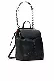 Desigual Rucksack Freizeitrucksack Half Logo Luena Backpack Black schwarz