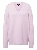 Mavi Damen V Neck Sweater Pullover, Fair Orchidee, X-Klein