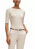 comma Damen 60.2.61.12.130.2128746 T-Shirt, 81G4 beige, 42