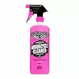 Muc Off Nano-Tech Motorcycle Cleaner Motorrad Reiniger 1 l - Hochwirksames, Biologisch Abbaubares Motorrad Reinigungsmittel Spray - Sicher auf Allen Oberflächen und für Alle Motorradtypen Geeignet