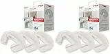 reer Vorteilspack 3x Finger-Klemm-Schutz für Türen, Tür-Stopper, vom schwäbischen Kinder-Sicherheits-Experten, transparent,3 Stück (2er Pack)