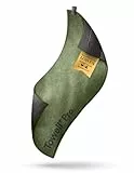 STRYVE Sporthandtuch – Das Original aus DHDL – Towell+ Pro – Deep Green – 105 x 42,5 cm – Magnetclip & Rutschschutz – Hygienisch & Funktional – Ideales Handtuch fürs Gym verfügbar