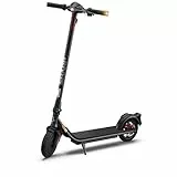 Sharp Core S3 E-Scooter mit Straßenzulassung (8,5' Vollgummireifen, Blinker, bis zu 25km Reichweite & 27% Steigung, IPX4, klappbar, Display, App, USB-Anschluss mit Ladefunktion, Black UVM.)