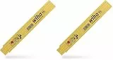 Wiha Meterstab Longlife® Plus Composite 2 m metrische Skala, (27055) 10 Glieder (Packung mit 2)