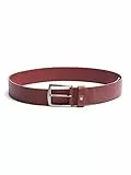 Tommy Hilfiger Herren Gürtel New Denton Belt 4.0 Ledergürtel, Braun (Dark Tan), 95 cm