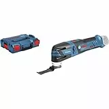 Bosch Professional 12V System Akku Multi-Cutter GOP 12V-28 (Starlock-Werkzeugaufnahme, Leerlaufschwingzahl: 5000–20000 min-1, ohne Akkus und Ladegerät, in L-BOXX 136), Solo, 06018B5002