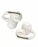 Baseus Bowie MC1 Open Ear Kopfhörer, Ohrclip mit Beeindruckender Klang, Adaptiver Bassverstärkung, Bluetooth 5,4, Geräuschunterdrückung bei Anrufen, IP57, 40H Akk, 5,2g Buds - Starlight weiß