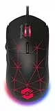 Speedlink CORAX Gaming Maus mit Kabel - konfigurierbare RGB Beleuchtung, 5 programmierbare Tasten, DPI-Schalter bis 3.200 dpi, kabelgebunden, stoffummanteltes Kabel, schwarz