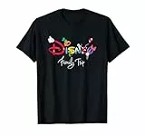 Disney Mickey & Friends Character Letters Disney Family Trip T-Shirt
