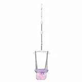 Bright Starts Türhopser für Babys, Babyschaukel Indoor von 6 bis 12 Monaten, Rosa (Purple Paradise)